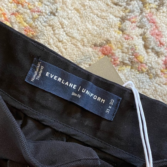 Everlane slim fit men’s chinos- 31x30 NWT - Picture 8 of 8